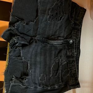 Black American eagle shorts!